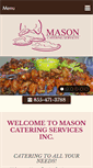Mobile Screenshot of masoncatering.com